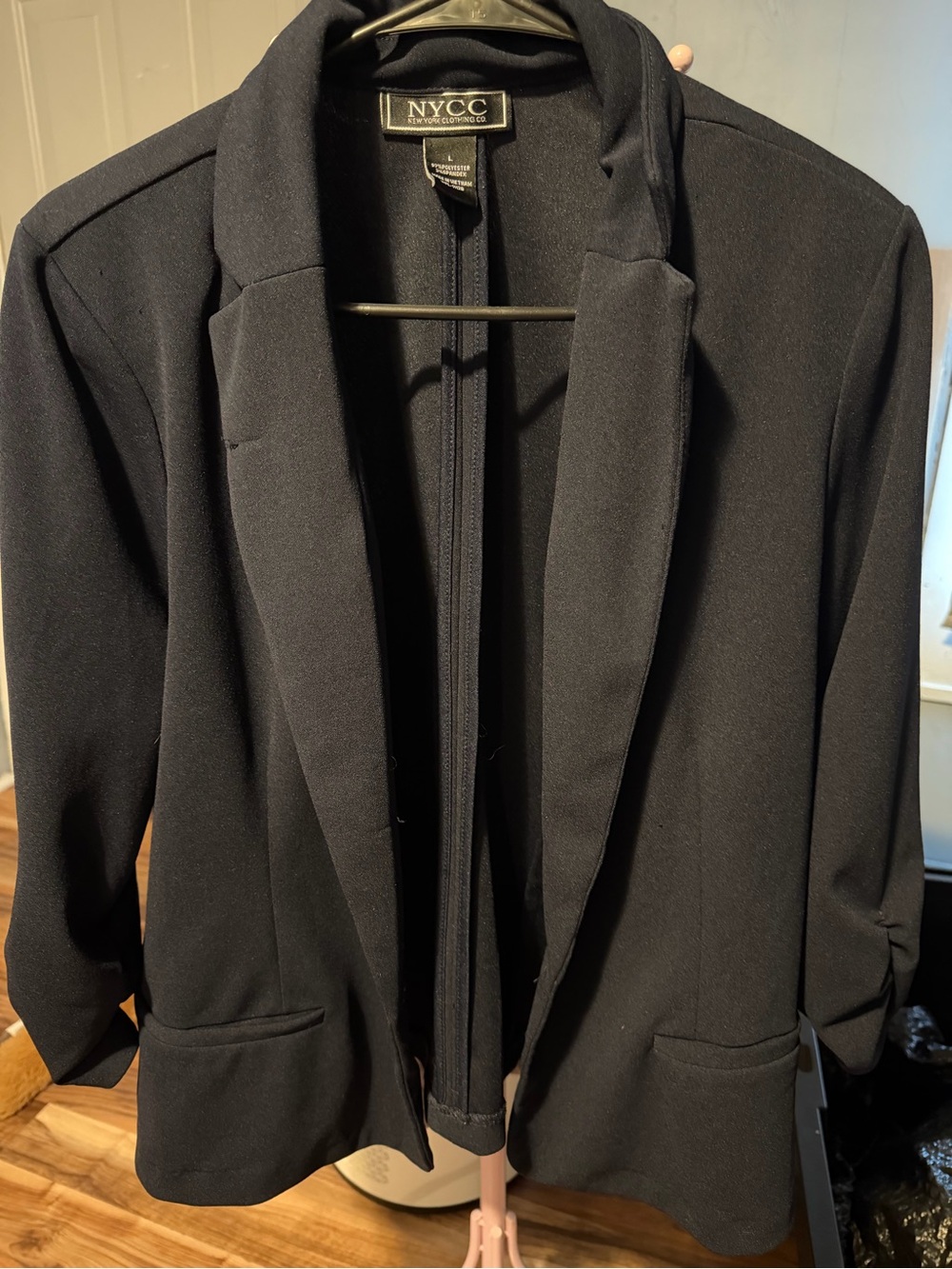 NYCC Women's Black Blazer Jacket